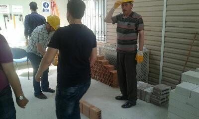 SYRIA FRIENDSHIP ASSOCIATION AND TAMEB COOPERATION CONSTRUCTION TECHNOLOGY EDUCATION CLASSROOM TEIORIC KNOWLEDGE COURSE