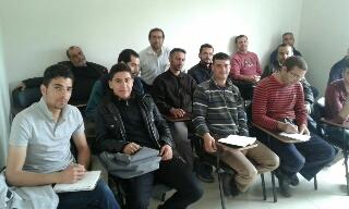 SYRIA FRIENDSHIP ASSOCIATION AND TAMEB COOPERATION CONSTRUCTION TECHNOLOGY TRAININGS VISUALS FROM COURSES IN CLASSROOM